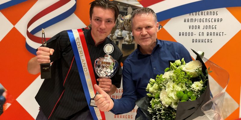 Nieuws: Niels de Rouw van Patisserie de Rouw wint NK Patisserie voor de jeugd